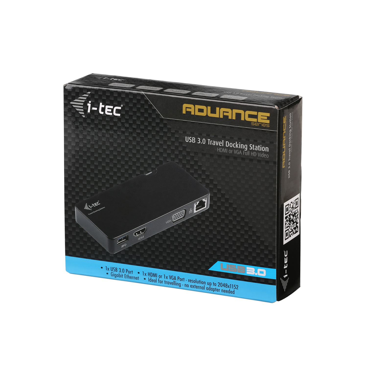 i-tec Advance USB 3.0 Travel Docking Station HDMI or VGA – image 7