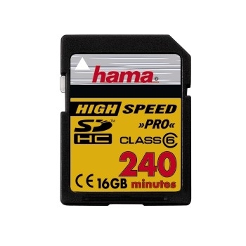 Hama Video Card SD HC 16GB Class 6