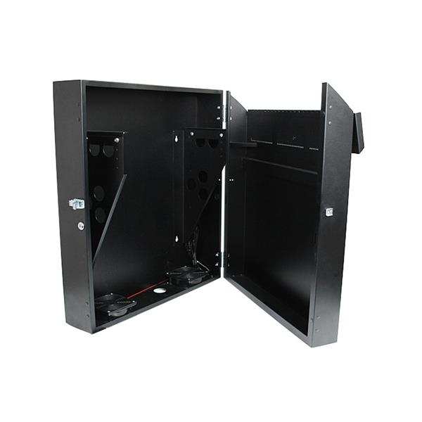 StarTech.com 4U 19in Secure Horizontal Wall Mountable Server Rack - 2 Fans Included – image 5