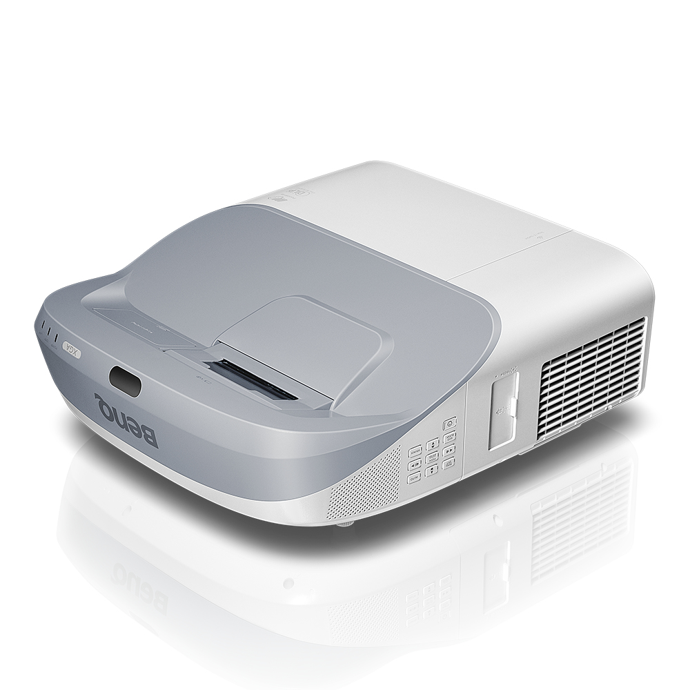 BenQ MX863UST Ultra short throw projector 3300 ANSI lumens DLP XGA (1024x768) Silver, White