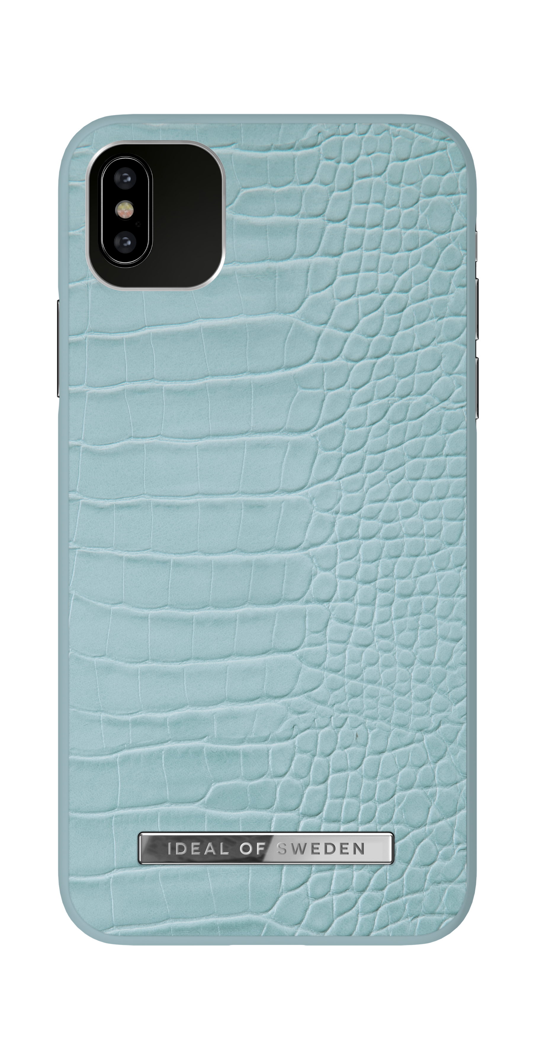 iDeal of Sweden Atelier Case iPhone 11PM/XSM Soft Blue Croc – image 4