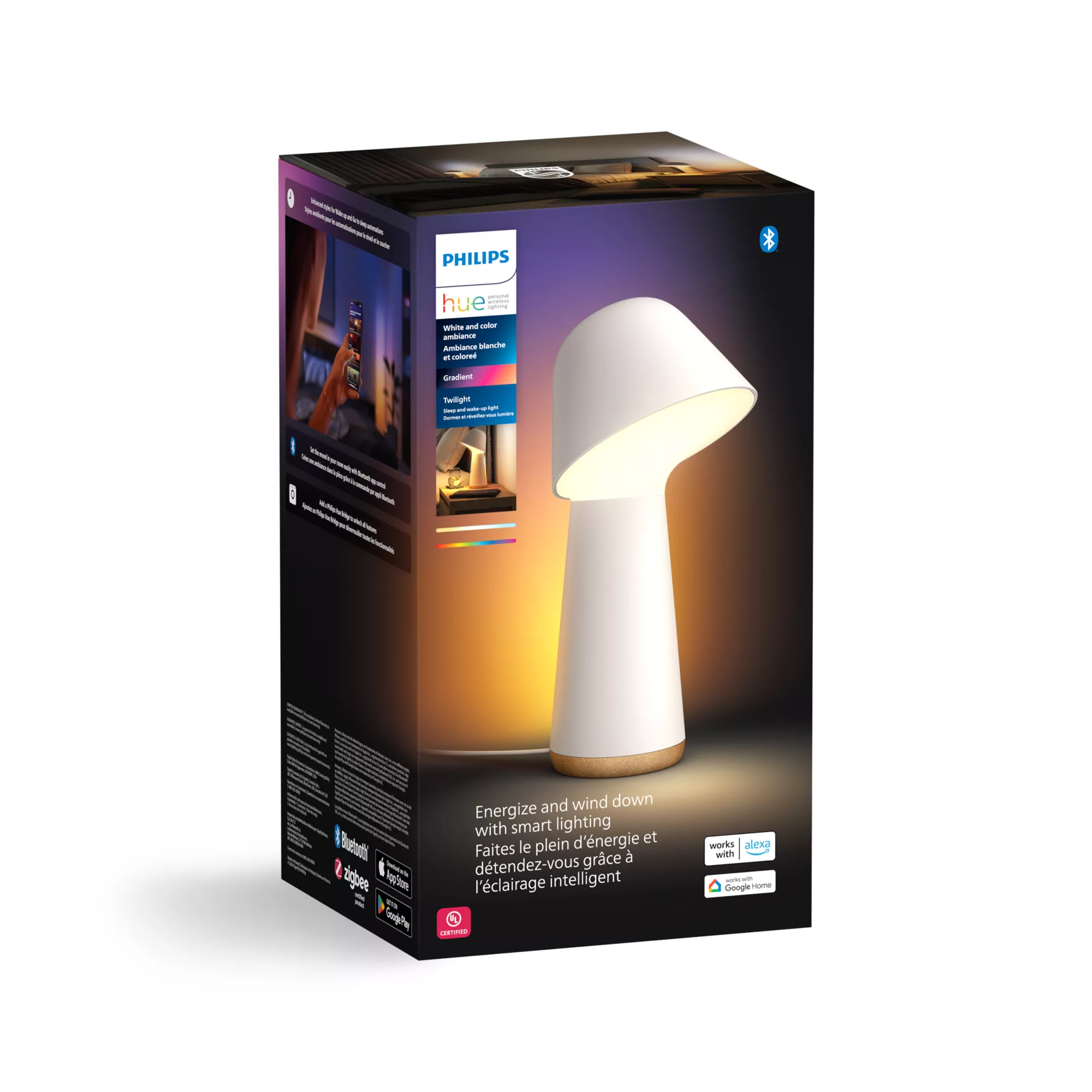 Philips by Signify Philips 046677585600 smart lighting Smart table lamp Bluetooth/Zigbee – image 5
