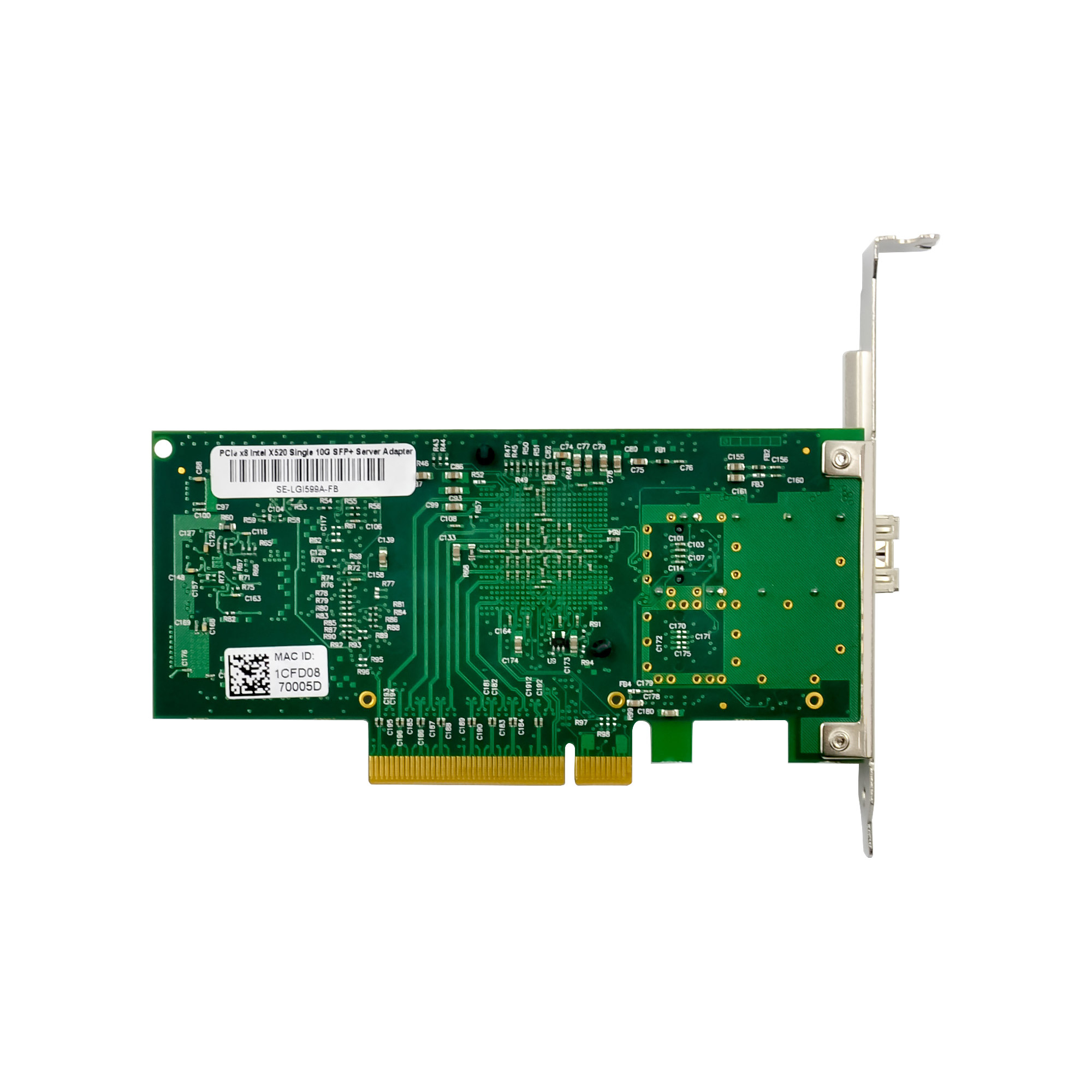 InLine 10 Gigabit network card, 1x SFP+, PCIe x8, incl. low profile bracket – image 4