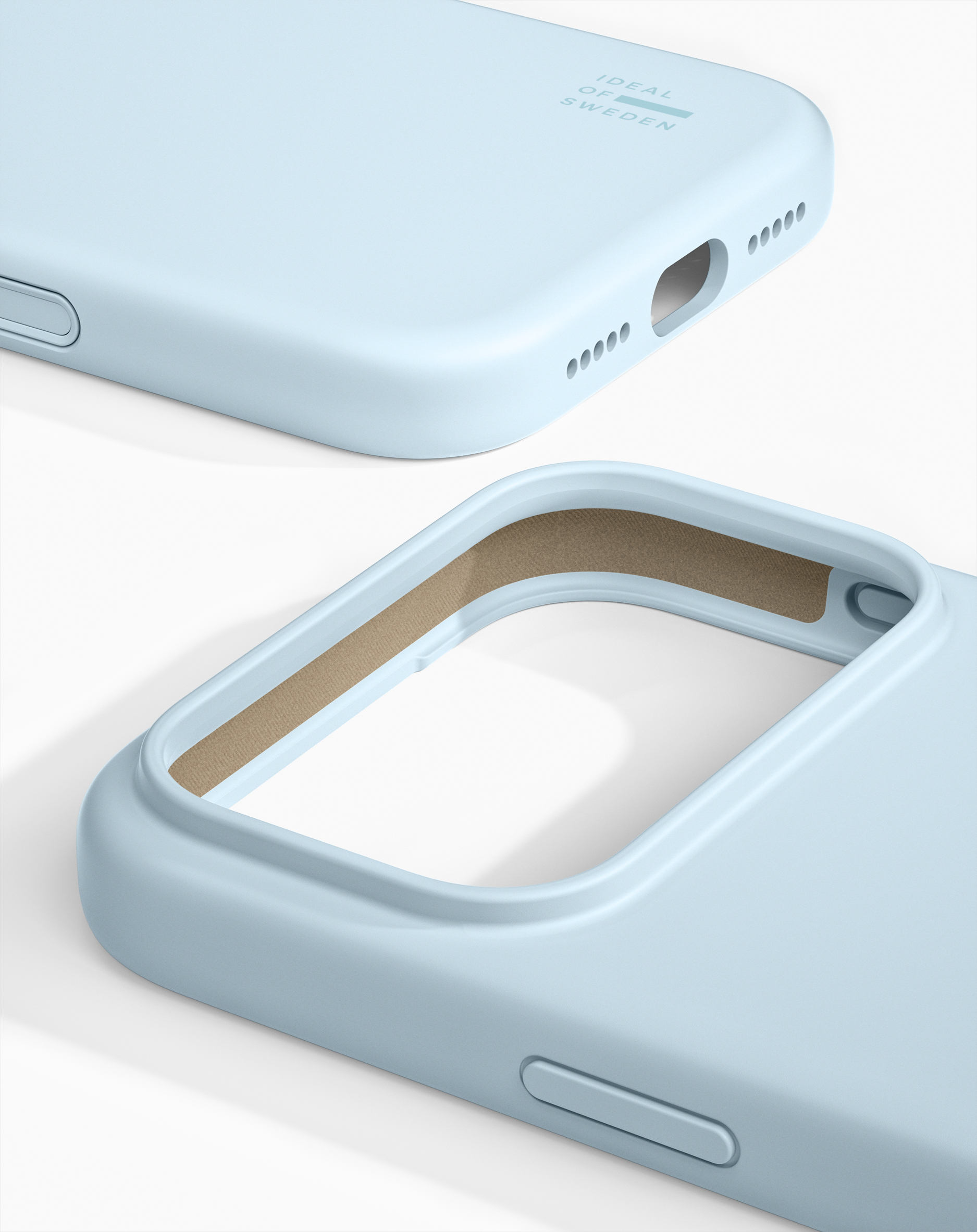 iDeal of Sweden Silicone Case iPhone 17 Pro Light Blue – image 3