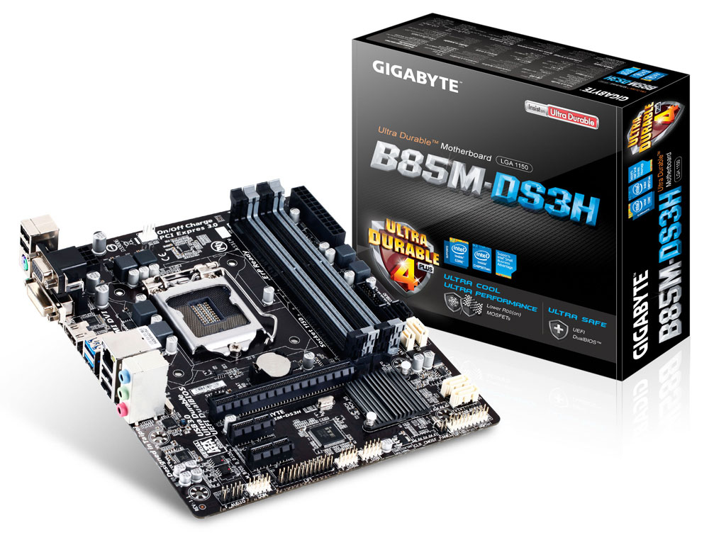 GIGABYTE GA-B85M-DS3H motherboard Intel® B85 LGA 1150 (Socket H3) micro ATX – image 4