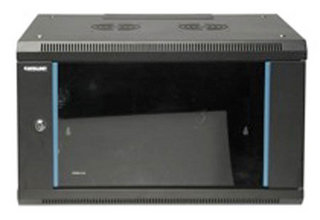 Intellinet 203906 rack cabinet 6U Wall mounted rack Black – image 3