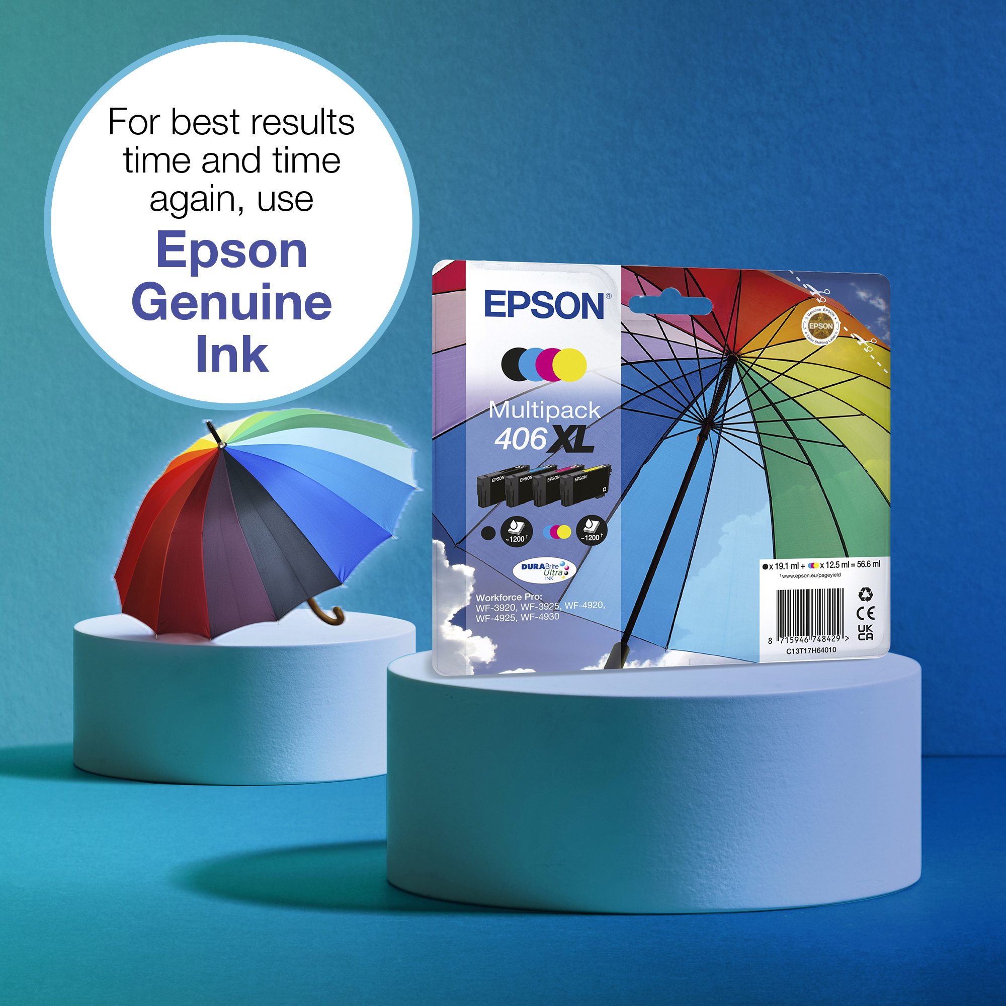 Epson Multipack 4-colours 406XL DURABrite Ultr – image 1