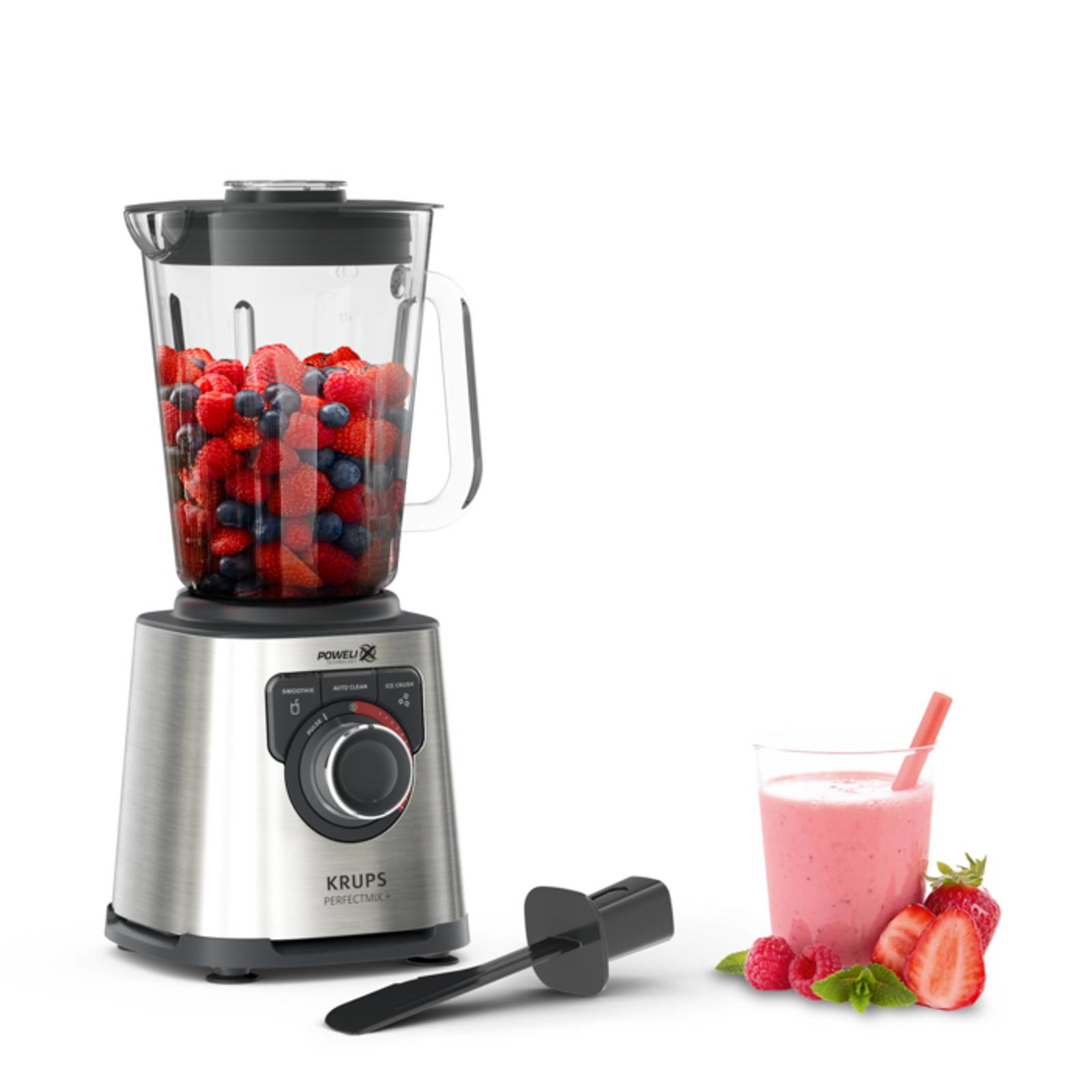 Krups Perfectmix+ 2 L Cooking blender 1200 W Stainless steel – image 1