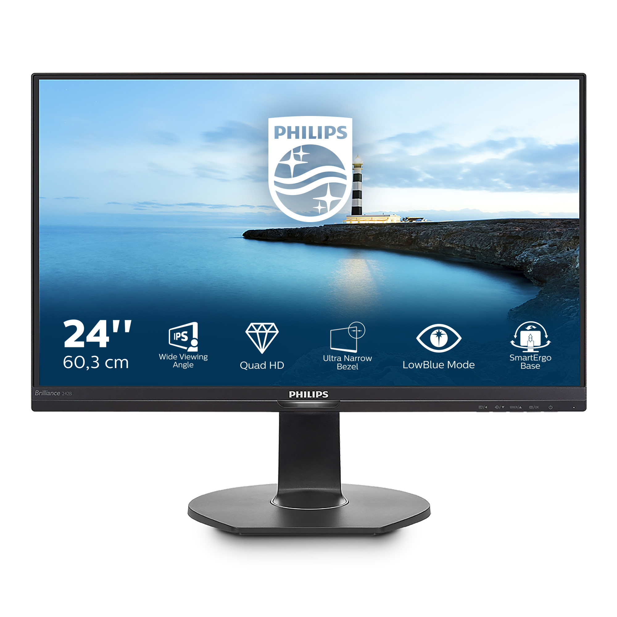 Philips B Line QHD LCD Monitor with PowerSensor 242B7QPTEB/00 – image 2