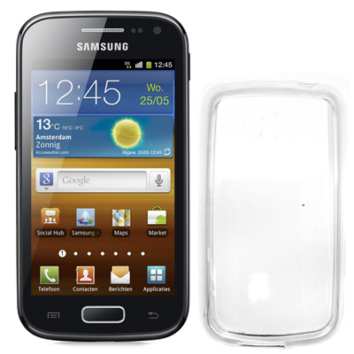 Celly GELSKIN240 mobile phone case Folio Transparent