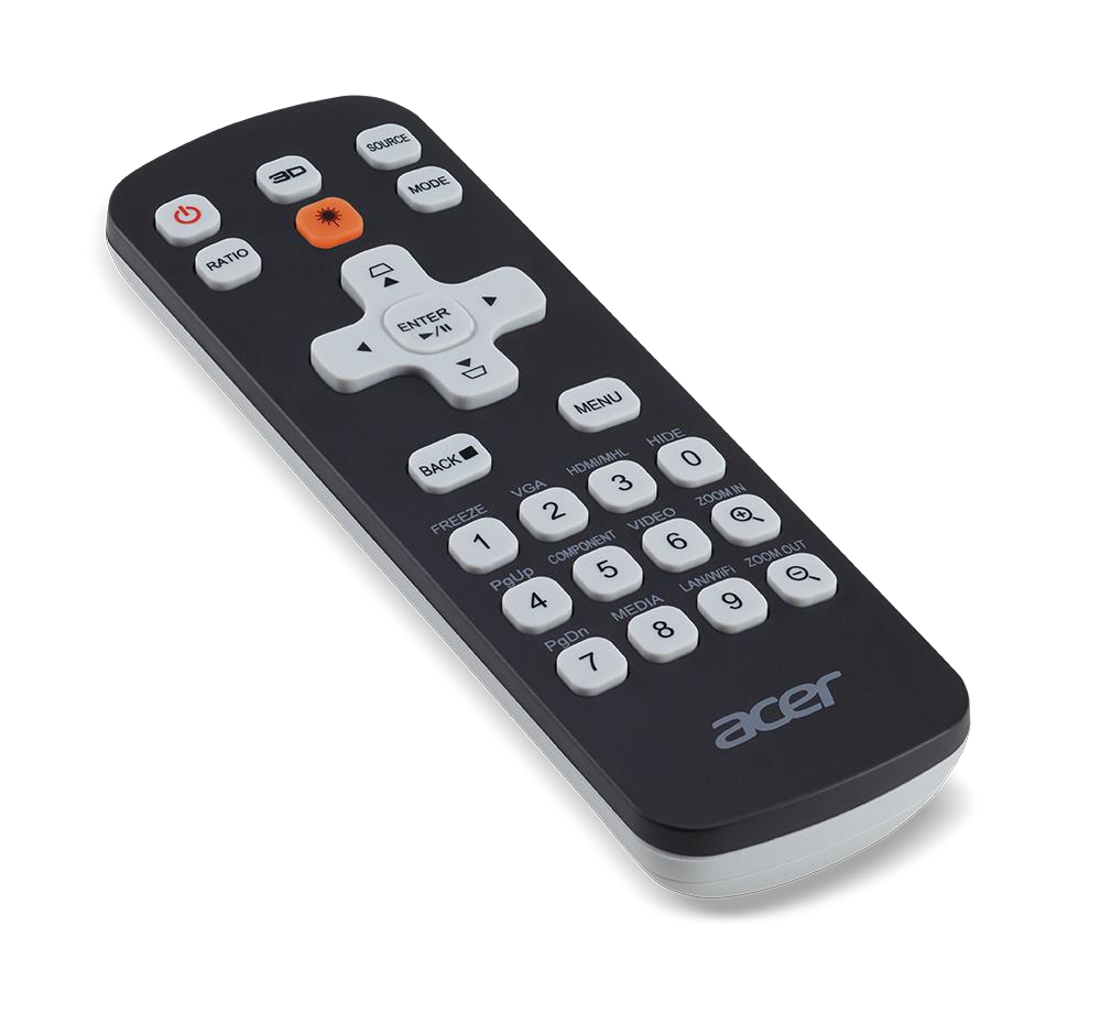 Acer MC.JMV11.00G remote control IR Wireless Universal Press buttons – image 1