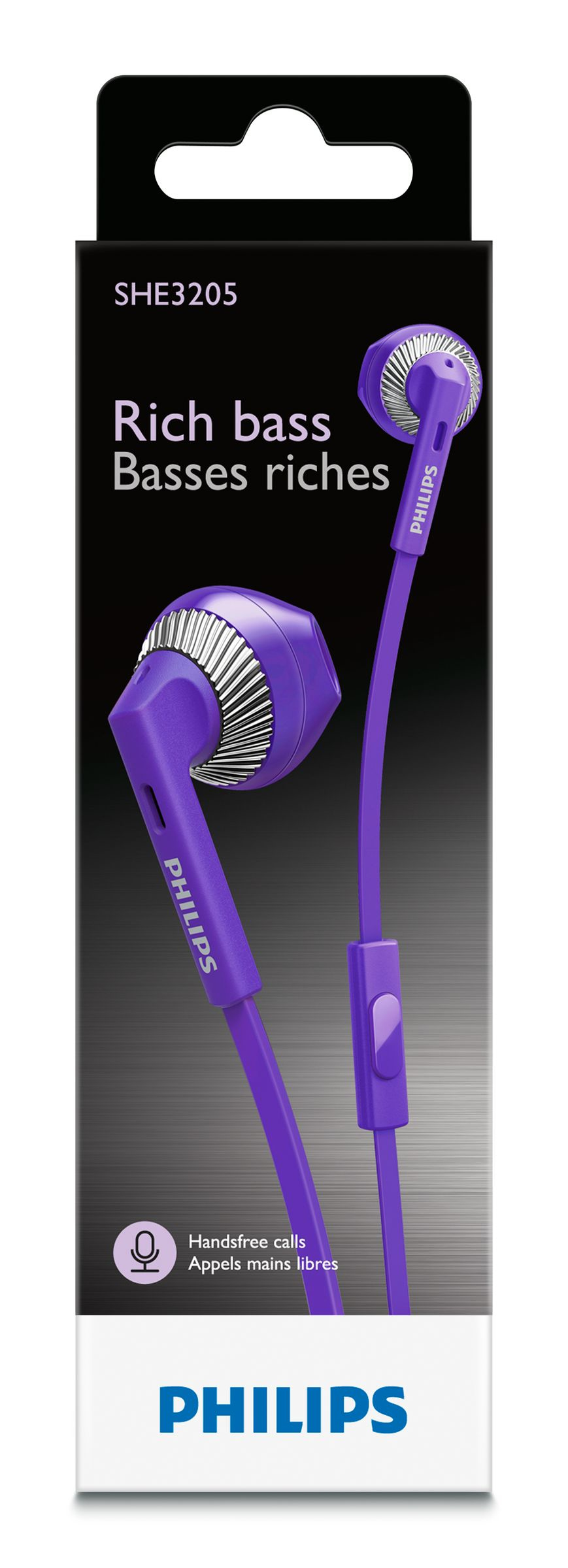 Philips In-Ear Headphones SHE3205PP/00 – image 2
