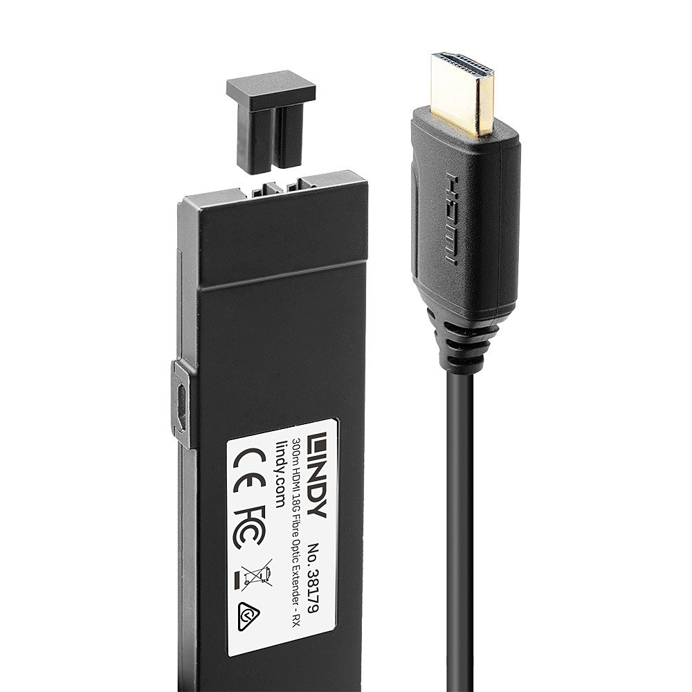 Lindy 300m HDMI 18G Fiber Optic extender – image 3