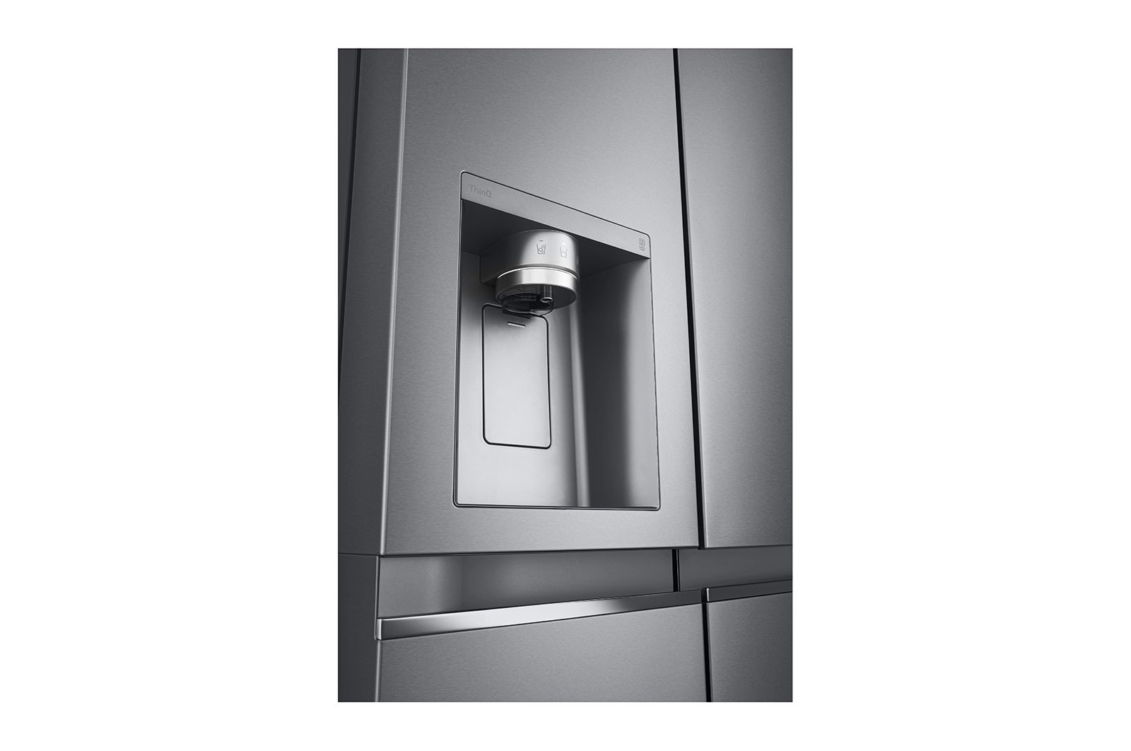 LG GSLV70DSTF side-by-side refrigerator Freestanding – image 8