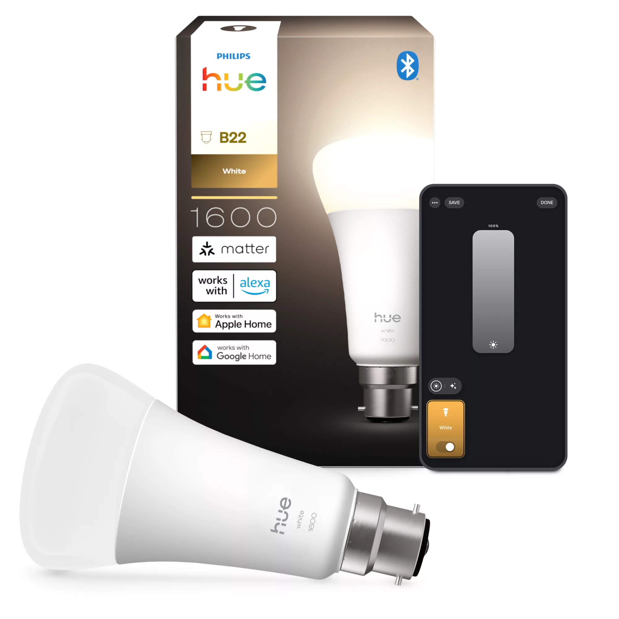 Philips by Signify Philips A67 – B22 smart bulb – 1600 – image 3