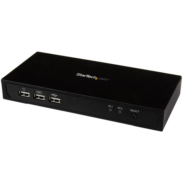 StarTech.com 2-port Mini DisplayPort KVM switch - USB 2.0 - 4K at – image 1