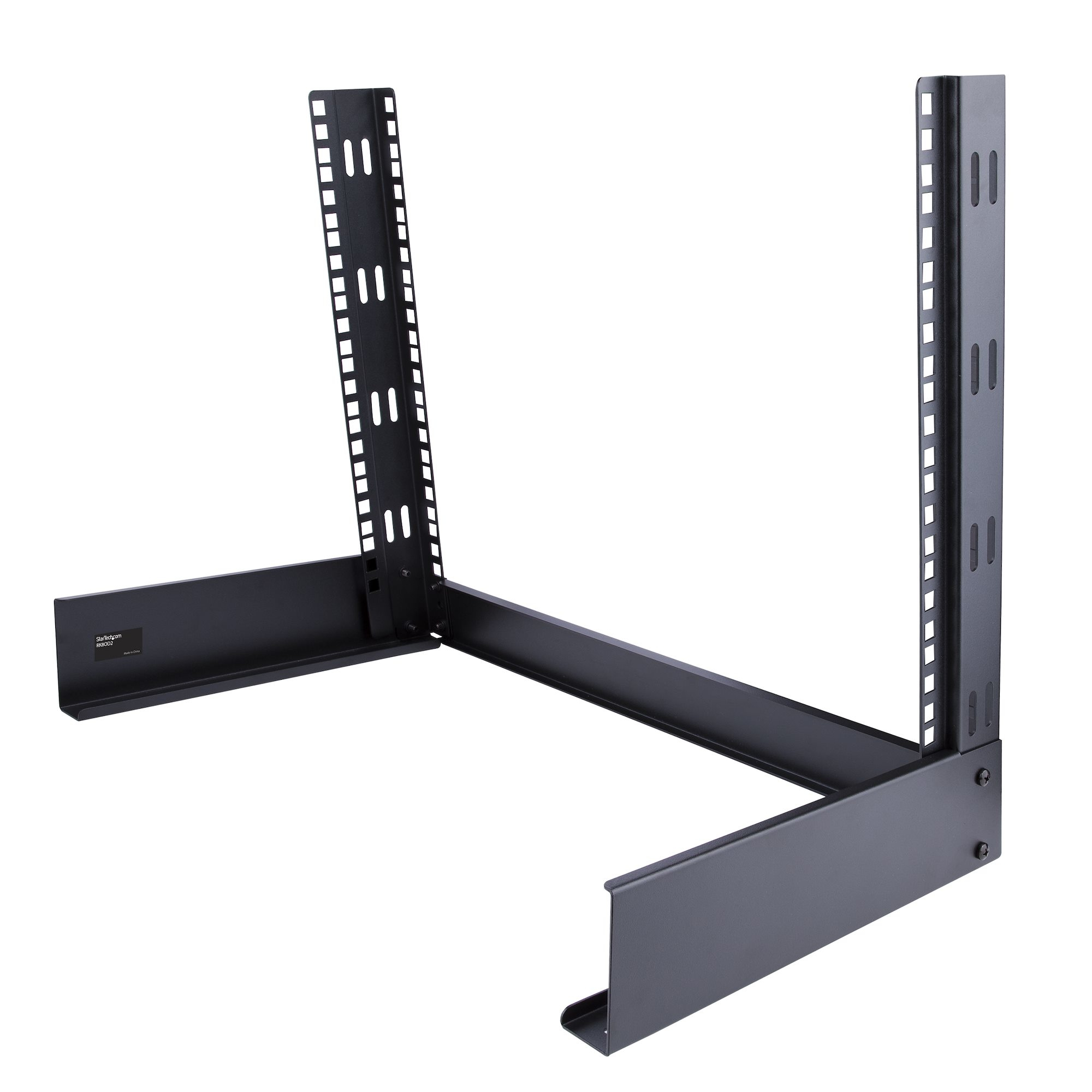 StarTech.com 8U 19" Desktop Open Frame Rack - 2 Post Free-Standing Network Rack Switch Depth for Patch Panel/Data/AV/Communication/Studio/IT Equipment 110lb(50k – image 2