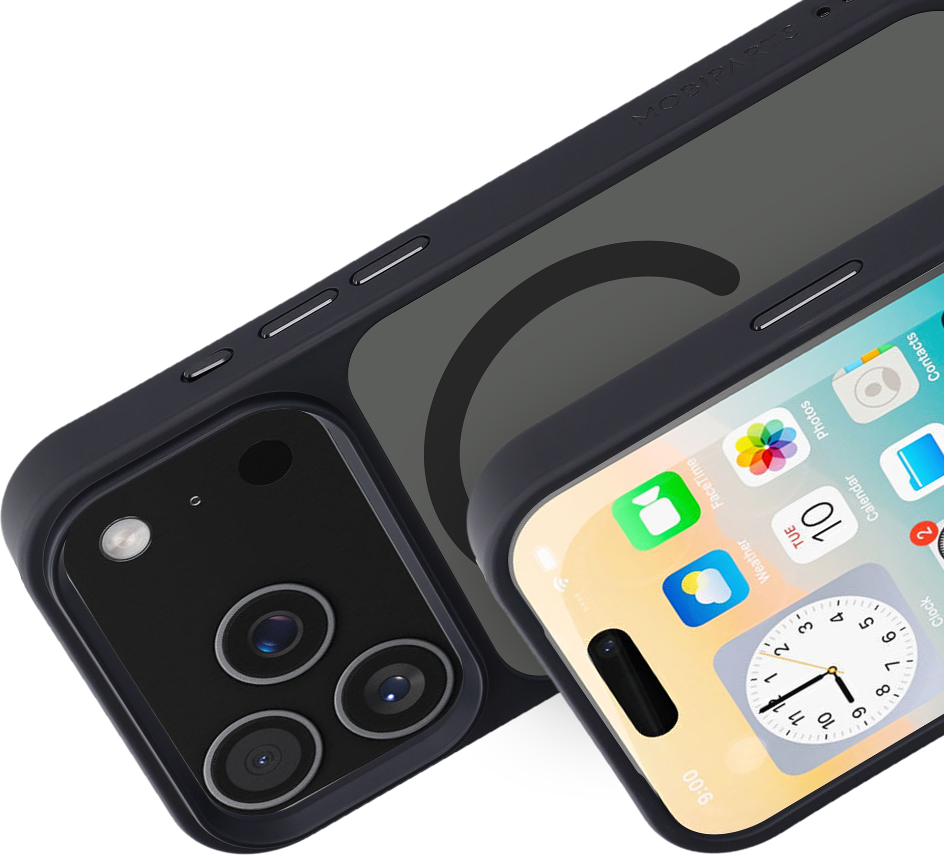 Mobiparts Hardcover Apple iPhone 17 Pro Satin Black (Magsafe Compatible) – image 2