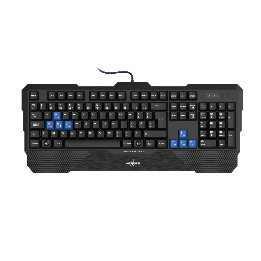 Hama Lethality keyboard Gaming USB QWERTY UK English Black