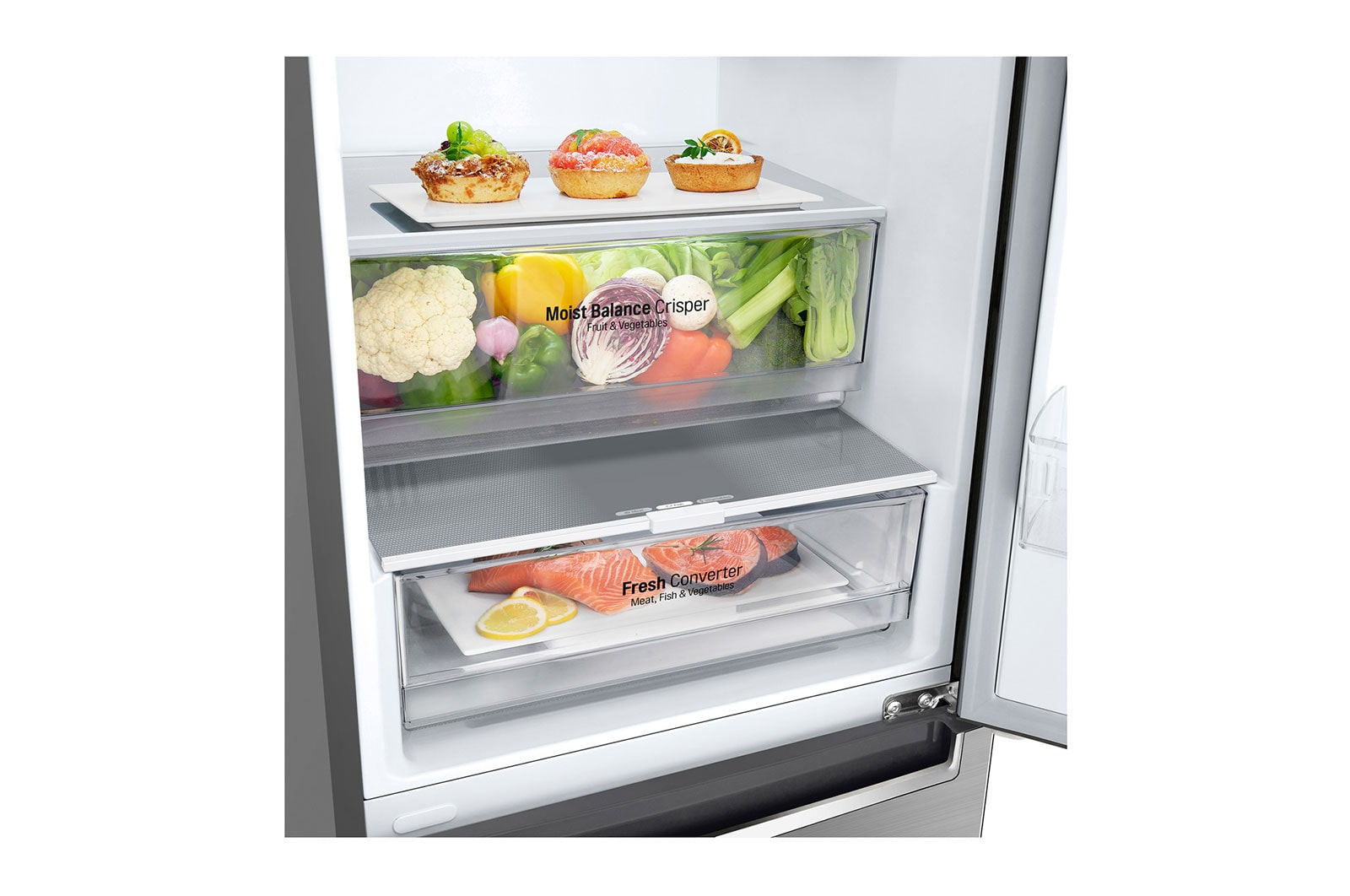 LG GBB62PZFDN fridge-freezer Freestanding – image 6