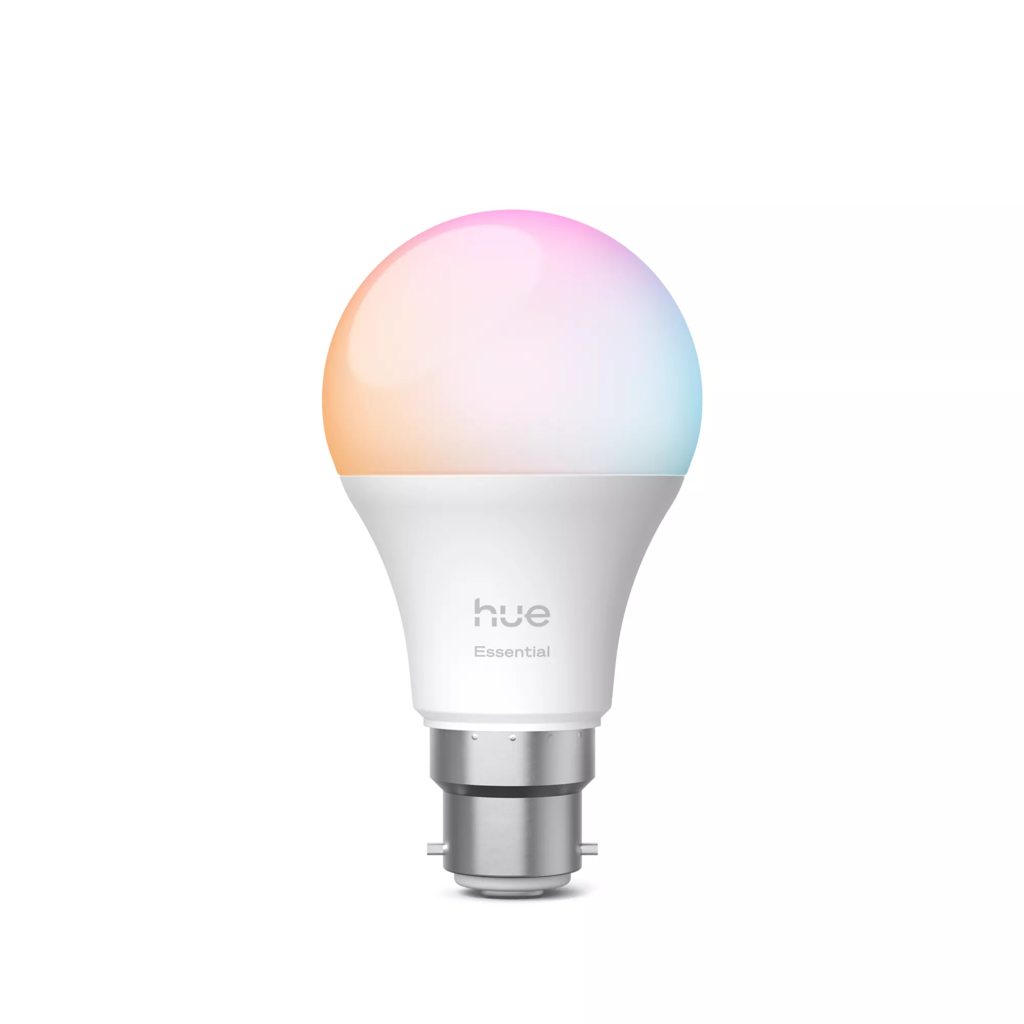 Philips by Signify Philips Hue White and colour ambience Essential A60 – B22 smart bulb – 806 lm – – image 1
