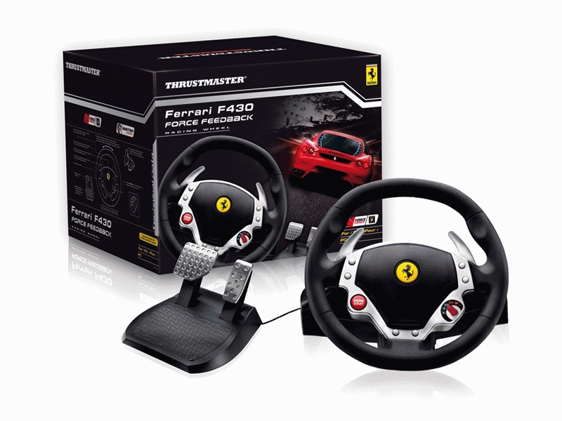 Thrustmaster Ferrari F430 Force Feedback Racing Wheel PC – image 2