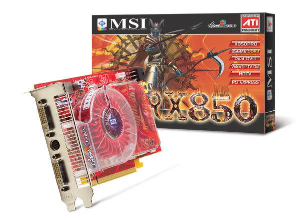 MSI RX850PRO-VT2D256E GDDR3
