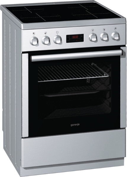 Gorenje EI67422AX cooker Freestanding cooker Electric Ceramic hob Stainless steel