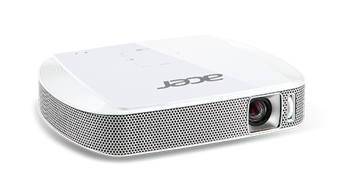 Acer Travel C205 Standard throw projector 150 ANSI lumens DLP WVGA (854x480) White – image 2