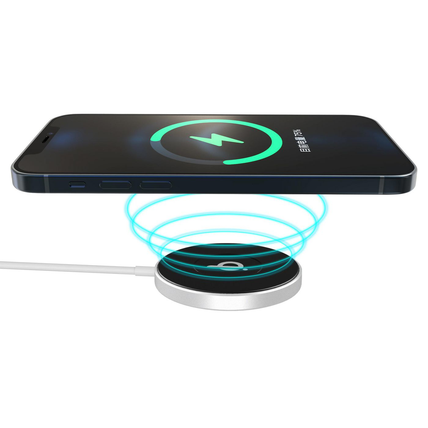 eSTUFF ES638100 mobile device charger Smartphone Aluminium AC Wireless charging Fast charging Indoor – image 2