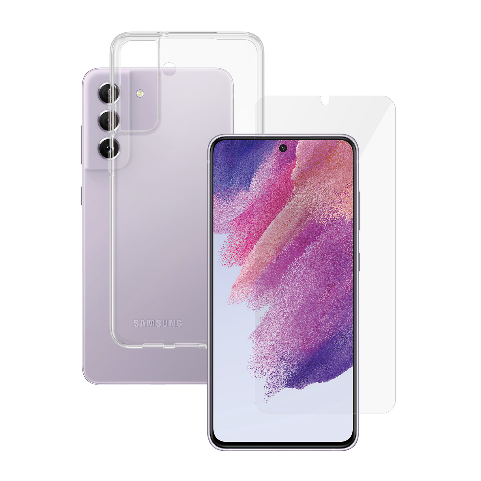 PanzerGlass SAFE. by ® 2-in-1 Bundle Samsung Galaxy S21 FE 5G | Bulk Clear screen protector 50 pc(s)