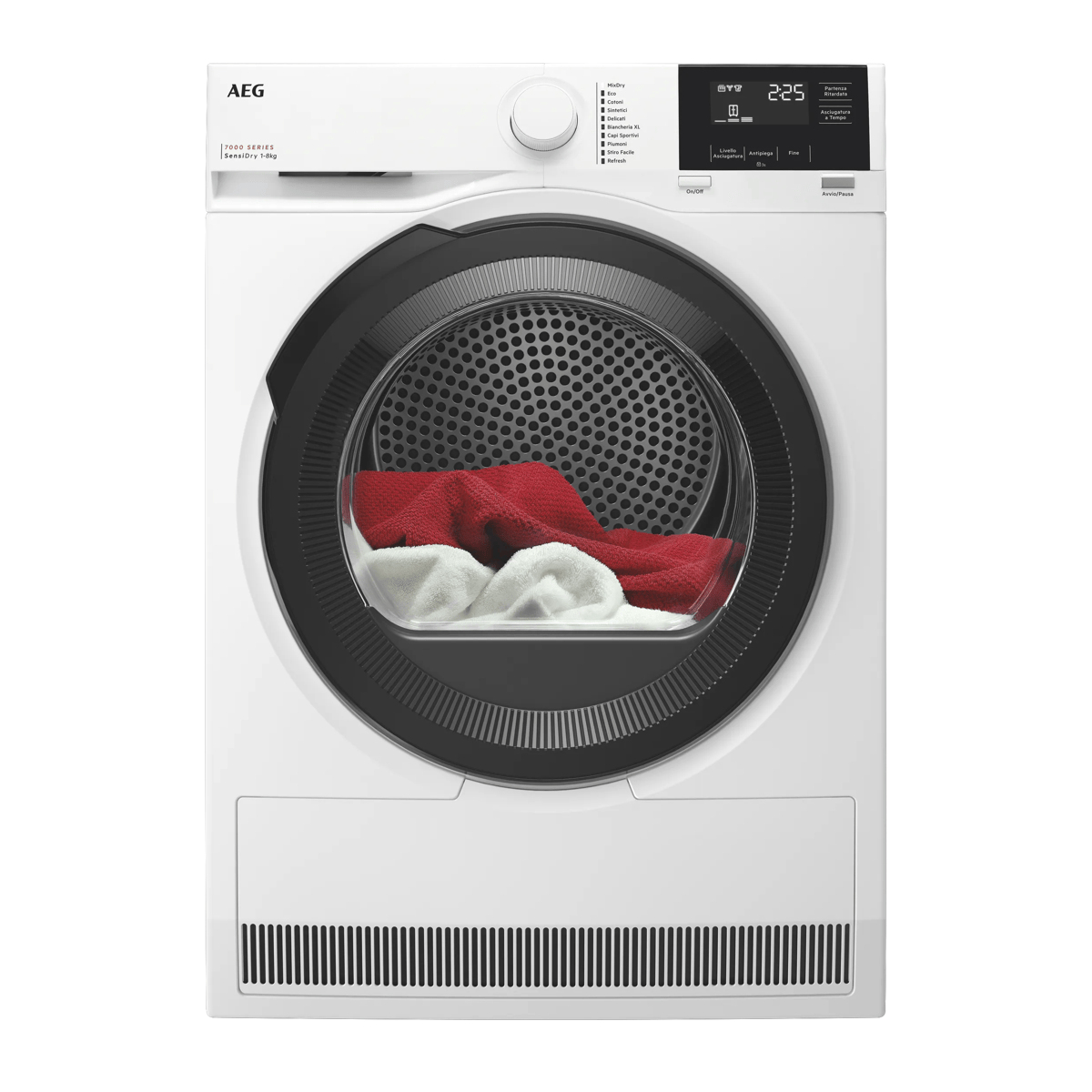 AEG Series 7000 TR7HG18C tumble dryer Freestanding Front-load