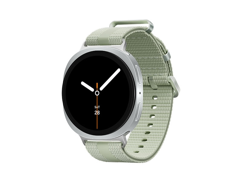 Samsung Galaxy Watch 8, Bluetooth, 44mm, Sport Band, White, S/M + Athleisure Band, Sage, S/M – image 1