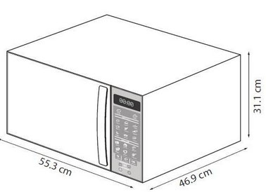 Whirlpool WM1214D microwave Silver Countertop – image 2