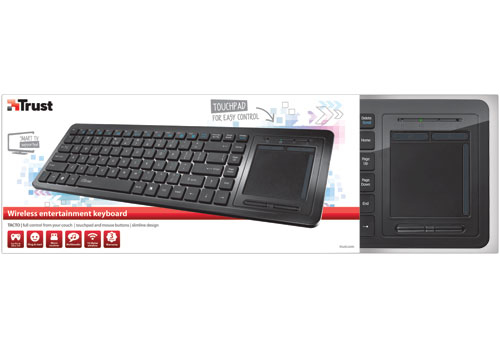 Trust 18486 keyboard RF Wireless Black – image 3