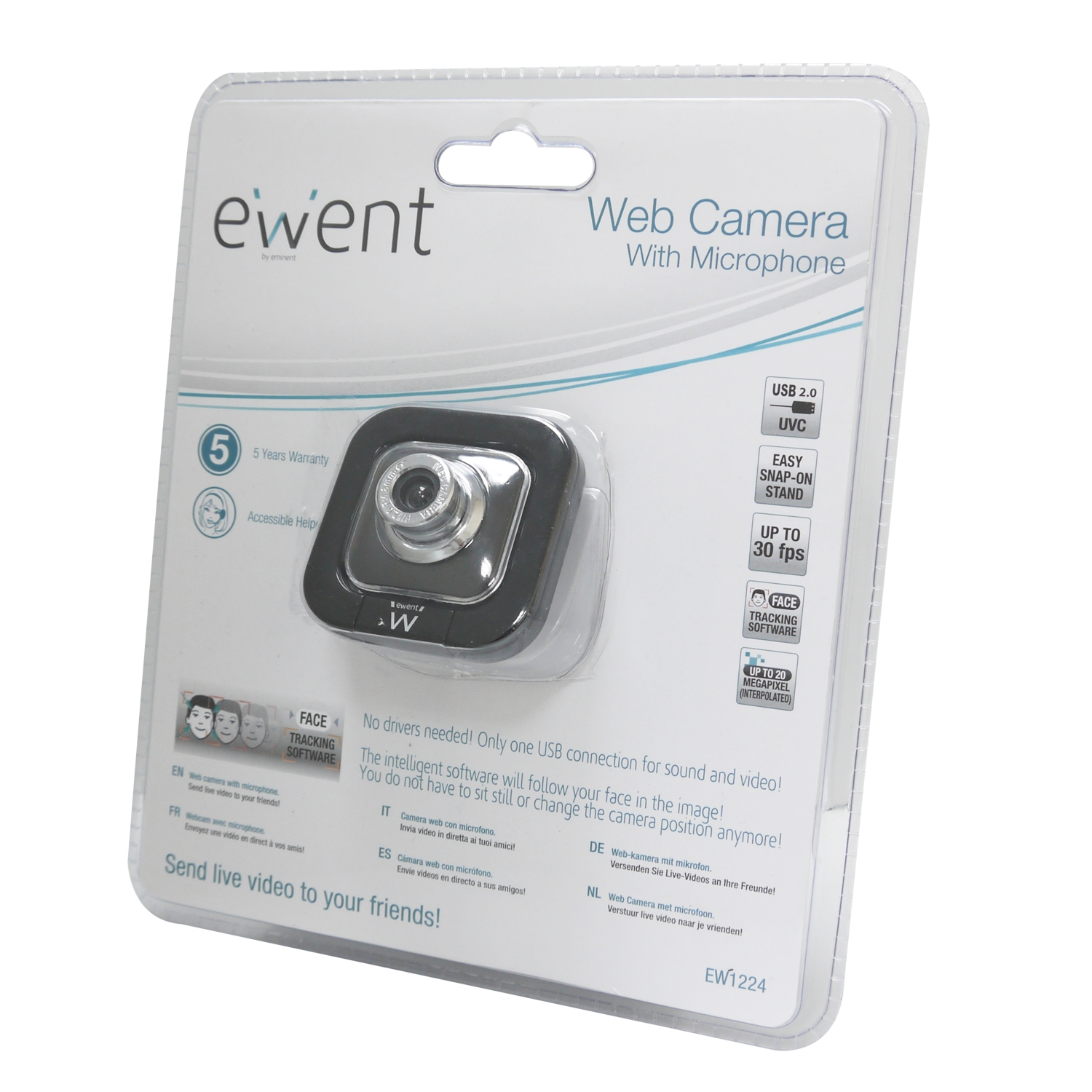 Ewent EW1224 webcam – image 4