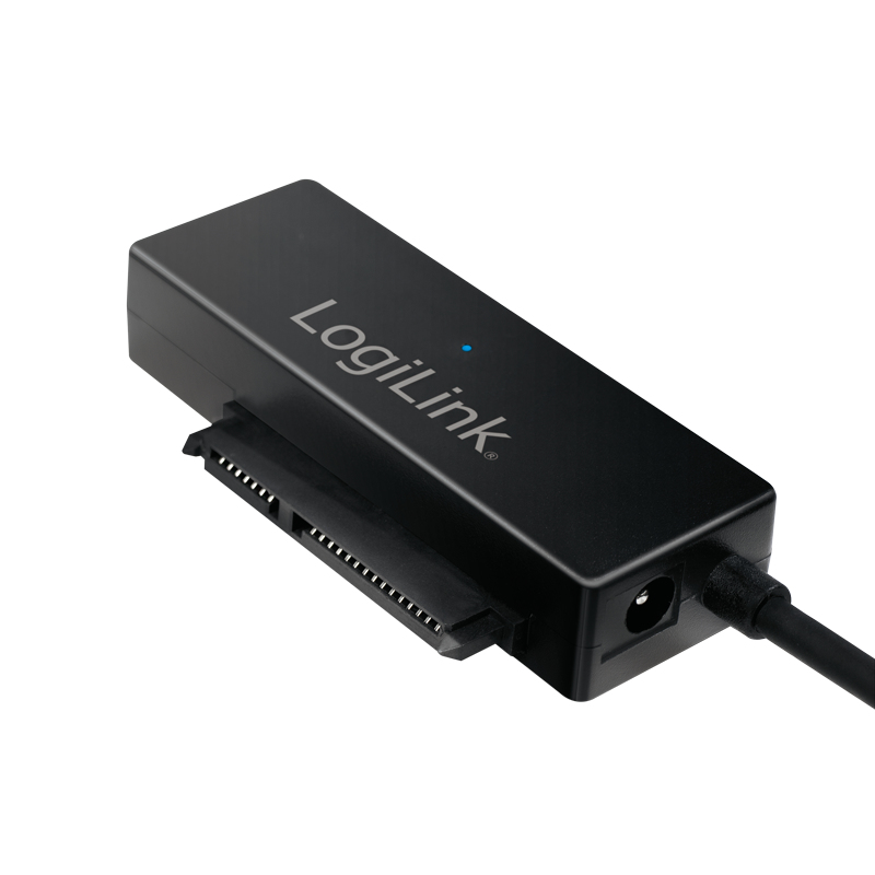 LogiLink AU0050 storage drive docking station USB 3.2 Gen 1 (3.1 Gen 1) Type-A Black – image 3