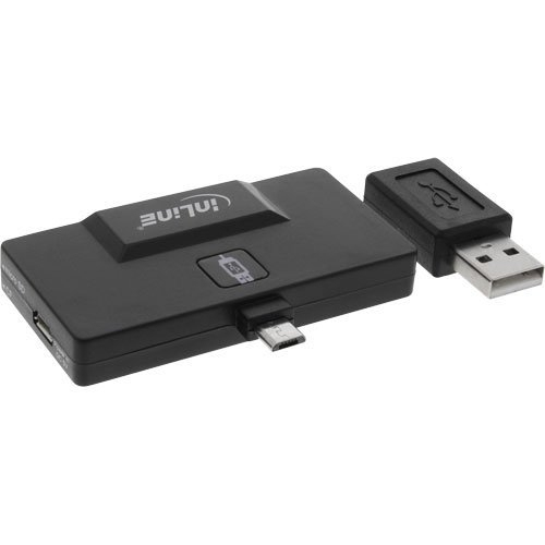 InLine 66775B card reader Micro-USB Black – image 2