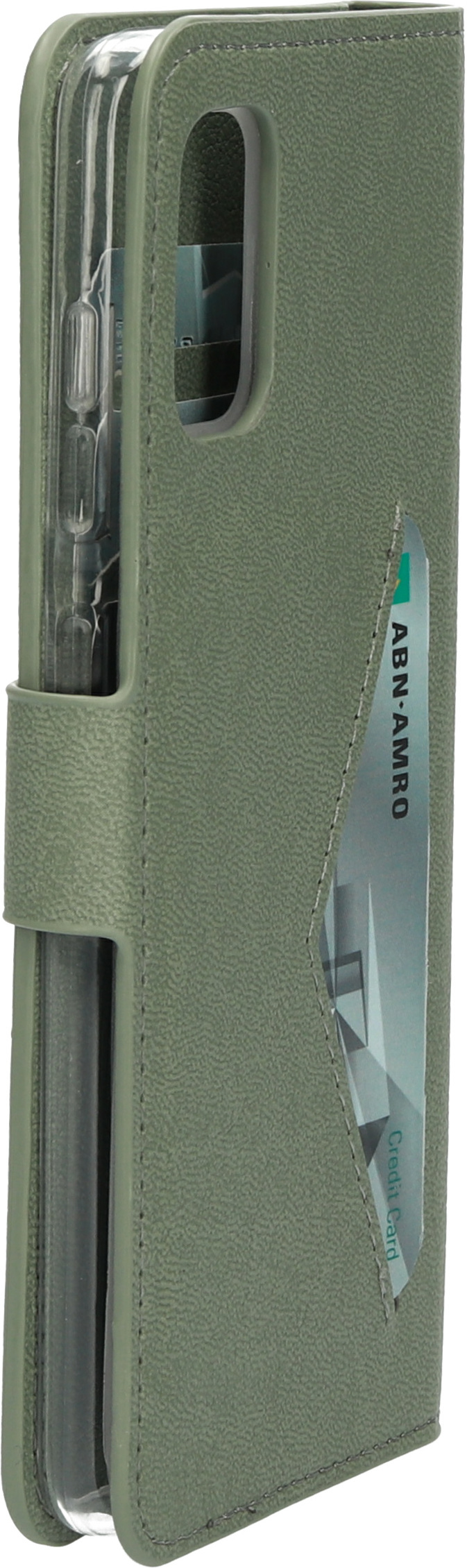 Mobiparts Classic Wallet Case Samsung Galaxy A41 (2020) Stone Green – image 5