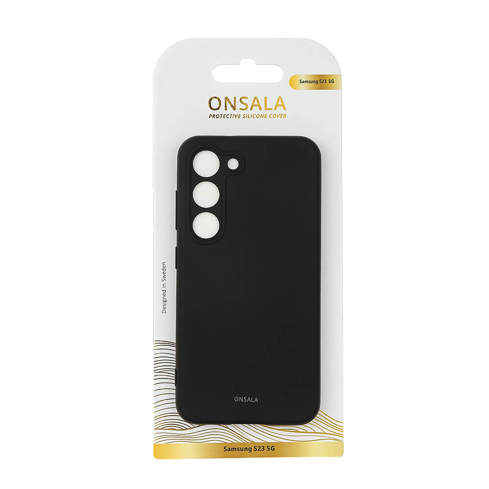 Onsala Phone Case Silicone Black - Samsung S23 – image 2