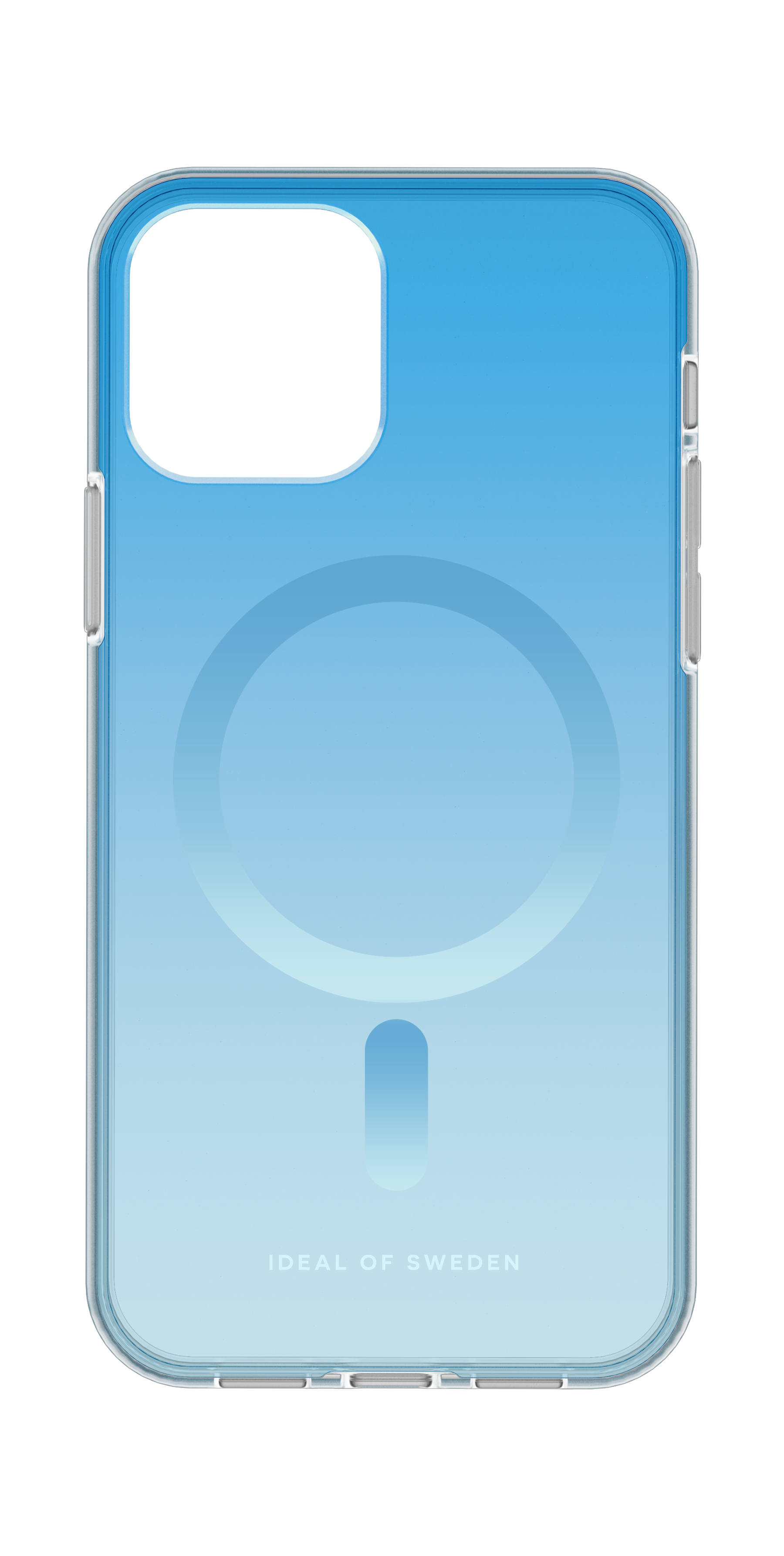 iDeal of Sweden Clear Case MagSafe iPhone 12 / 12 Pro Light Blue