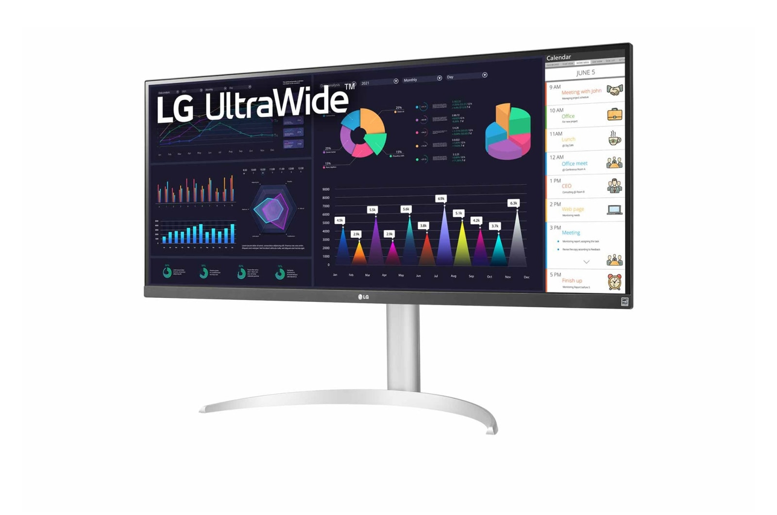 LG 34WQ65X-W computer monitor – image 2