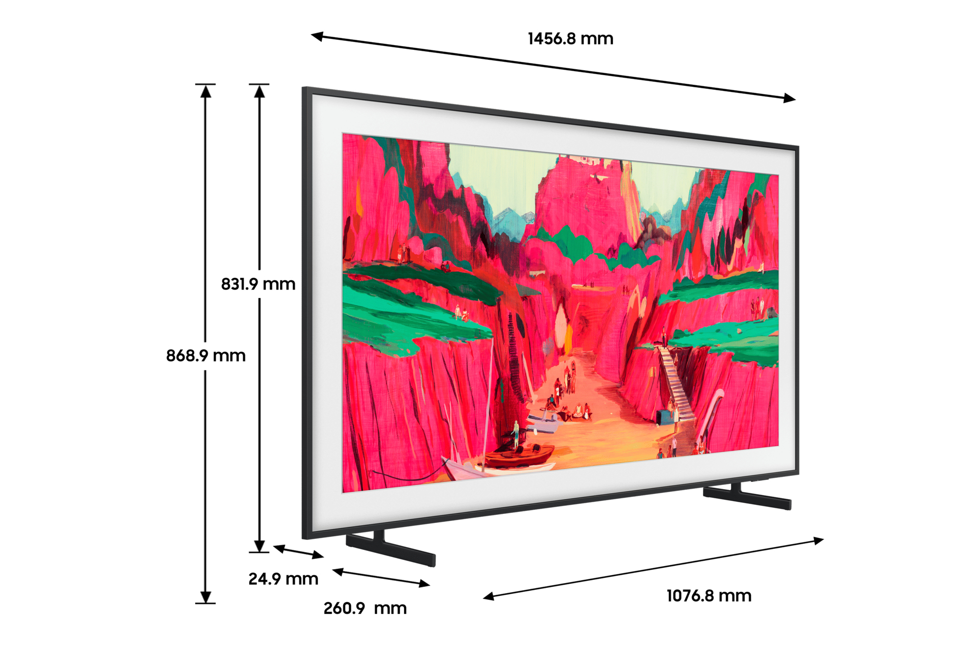 TV Samsung Mini Led Neo Qled The Frame TQ65LS03FW PRO 165 cm 2025 — photo 3