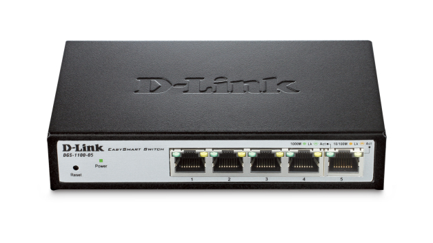 D-Link DGS-1100-05 Managed L2 Gigabit Ethernet (10/100/1000) Grey – image 2