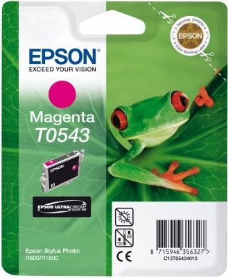Epson T0543 Magenta UltraChrome Ink Cartridge (Frog)