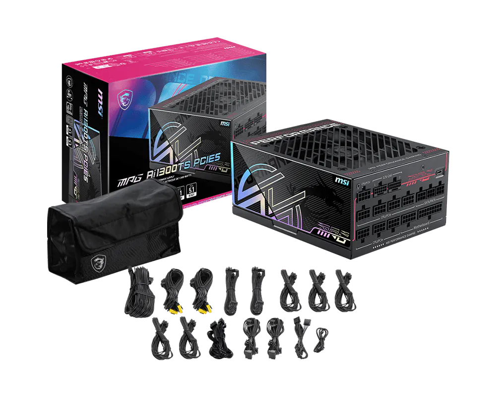 MSI Netzteil MPG Ai1300TS PCI5        1300Watt Netzteile PC