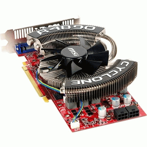 MSI R4890 CYCLONE OC – image 2