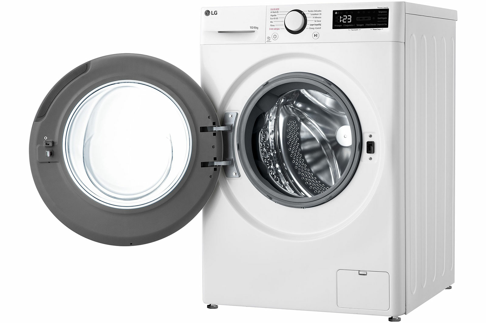 LG F4DR5010S6W washer dryer Freestanding Front-load White – image 7
