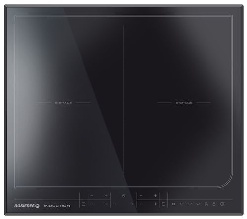 Rosieres RESD4 hob Black Built-in Zone induction hob 2 zone(s)