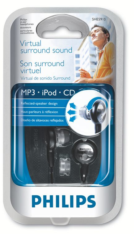 Philips SHE5910 In-Ear Headphones – image 2